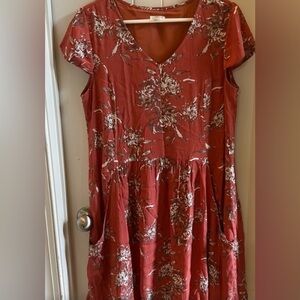 Garnet Hill Floral dress
